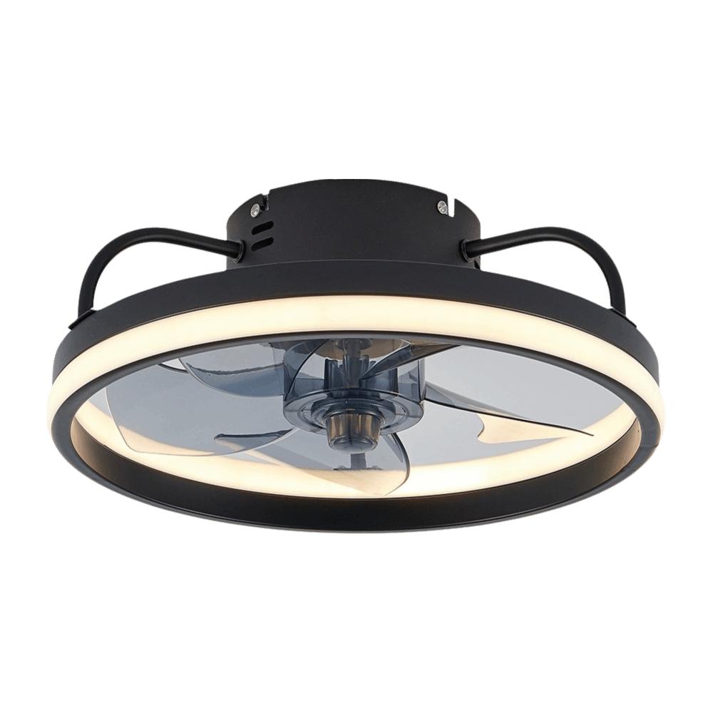 55W Power Ceiling Fan with Light Adjustable Two-Way Smart Ceiling Fan LED Ceiling Fan Home Rooms