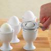 Stainless Steel Open Egg Shell Essential Boiled Egg Egg Topper Tool Egg Slicer Eggshell Peel Off