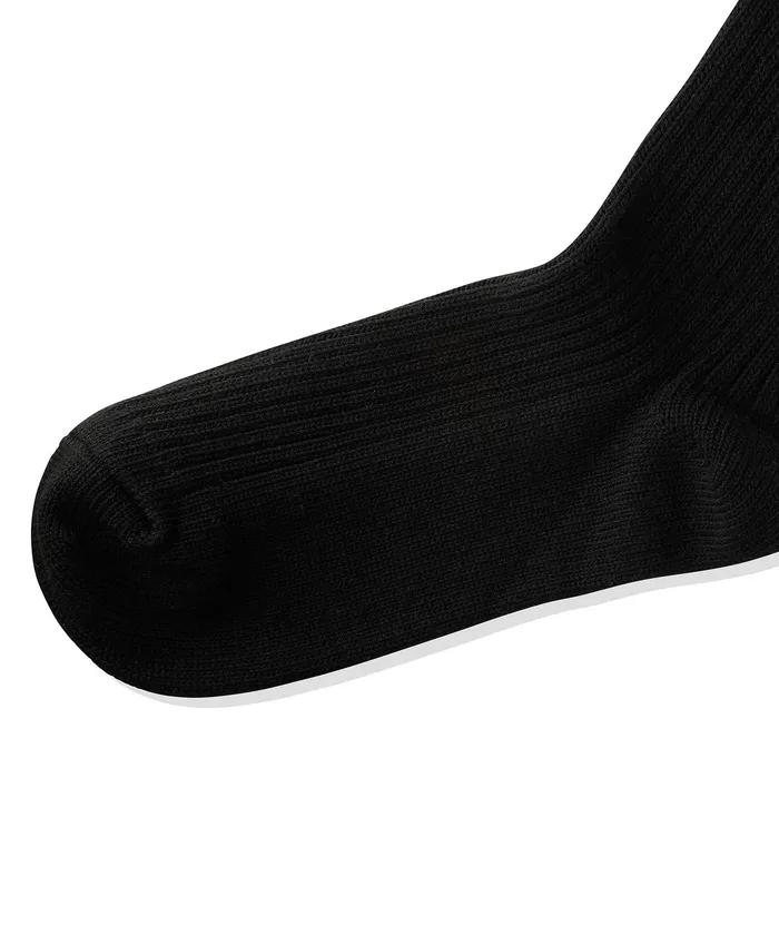 Over-the-knee socks_Black