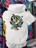 Casual Graphic Hoodie - "Cheers" Bar Scene Print