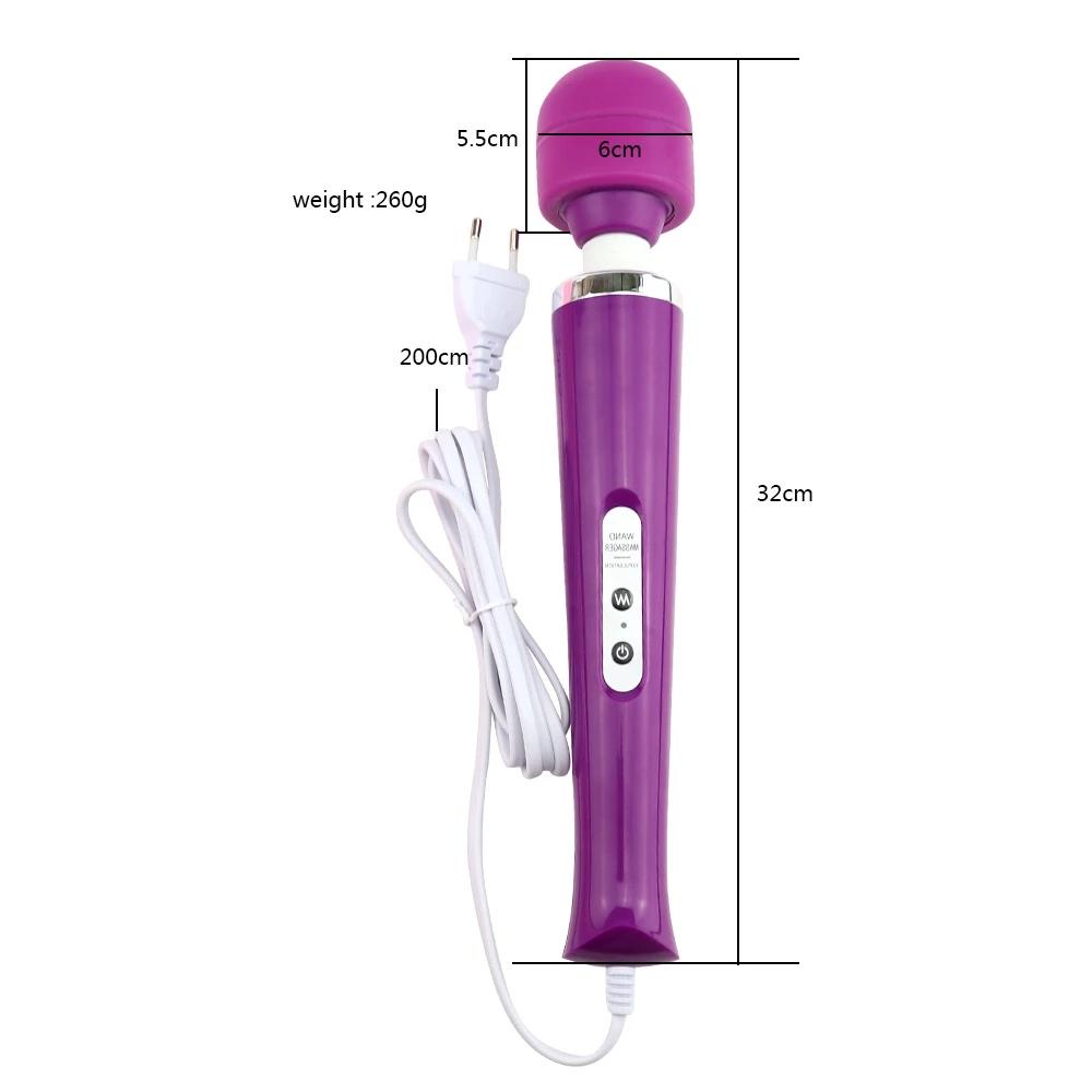 Super Großer Magischer Stab Riesiger Weiblicher Vibrator Vagina Klitoris Massagegerät Intime Waren Erotische Produkte Anal Sexspielzeug für Frau Erwachsene