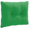 R Back Cushion PUTTEN 100percent Polyester Green 50 X 40 X 10 Cm