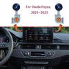 Držák na telefon do auta Pro Škoda Enyaq 2021~2025 Pevný držák na multimediální obrazovku Stojan s bezdrátovou nabíječkou Základna pro montáž mobilního telefonu do auta