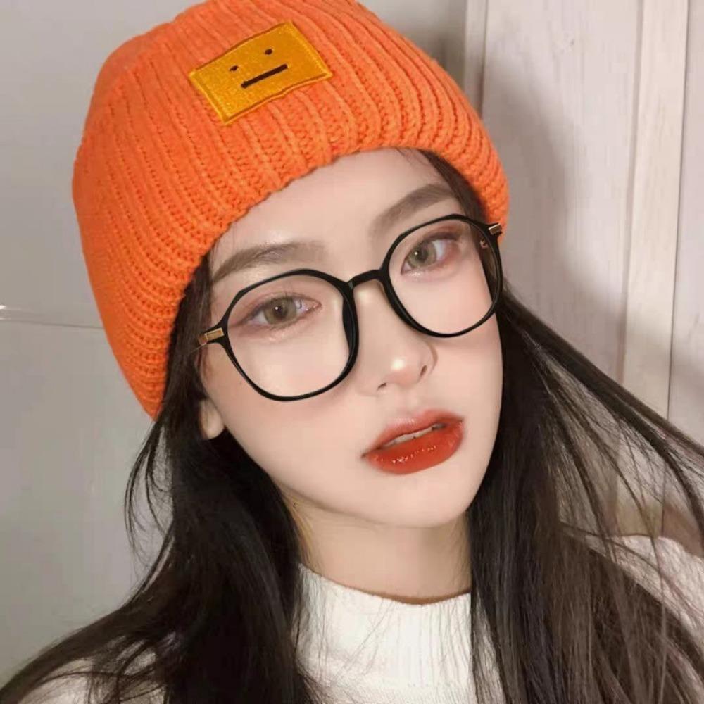 Anti Radiation Glasses Transparent Lens Women Round Anti-Blue Eyeglasses Computer Optical Eyewear Fashion Eyewear