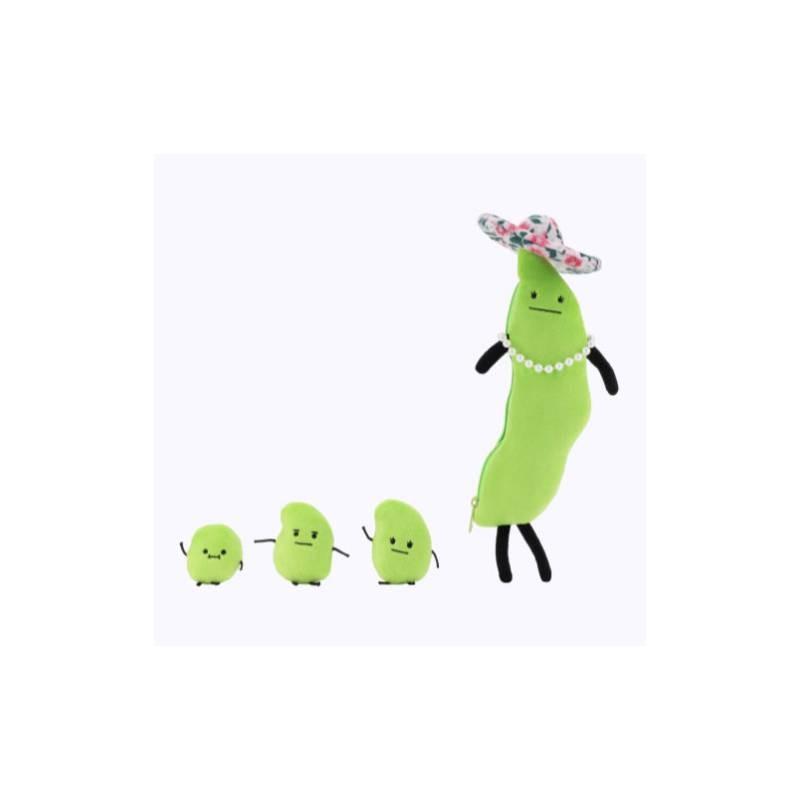 Edamame Secret Staycation Family Plush Toy Doll Is Cute Holiday Gift Children