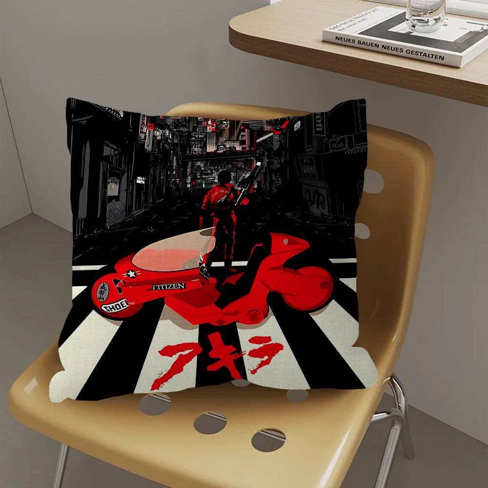 A-Akira Painting Cushion Cover Car Throw Pillow Case For Sofa Car Christmas Gift 40x40cm 45x45cm