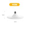 E27 Holder LED Bulb AC220V 20/30/40/60/100W White Energy Saving Lamp UFO Shape Large Light Lamp For Home Living Room Bedroom