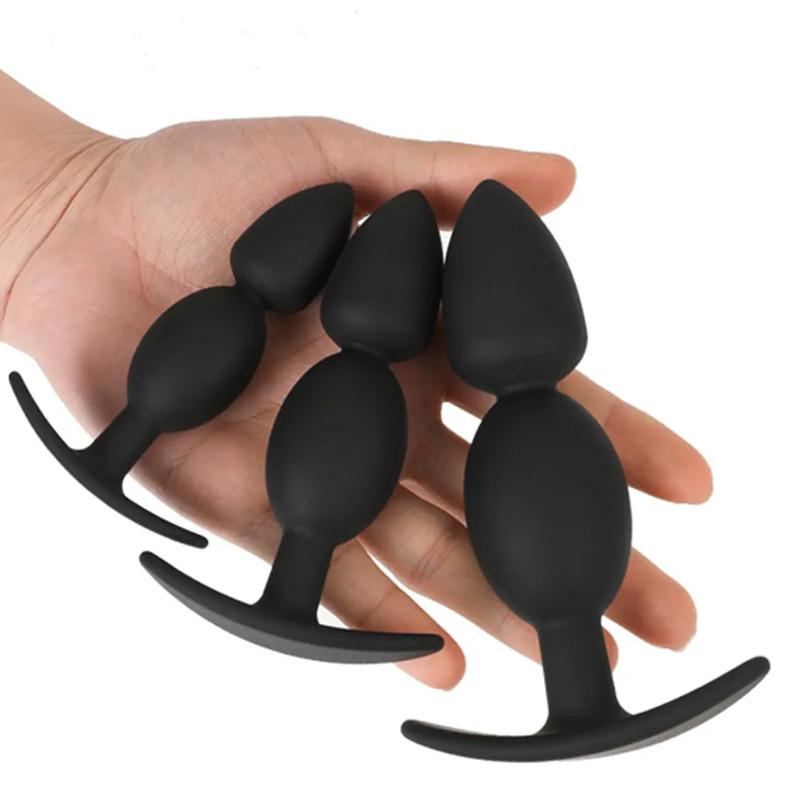 Bezpieczny silikonowy korek analny Dildo wibrator zabawki erotyczne dla mężczyzn kobiety masażer prostaty korki analne towary intymne dorosłych gejów produkt