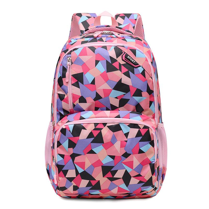 Primary School Student Backpack - Gender-neutral Lightweight Backpack with Dual Shoulder Straps for Reduced Burden