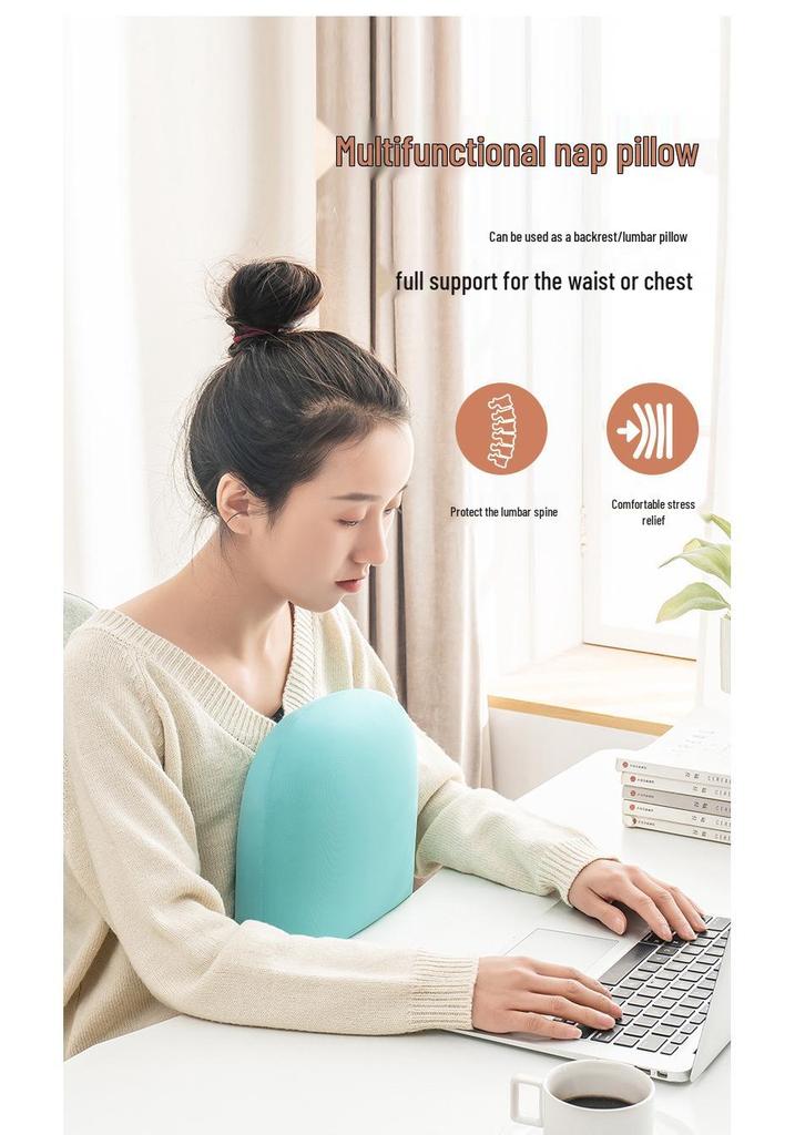 Portable Memory Foam Nap Pillow for Adults and Kids