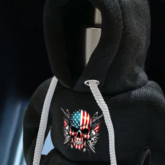 Yousheng Car Gear Shift Knob Hoodie Cover Cute Costume for Manual & Automatic Stick Shift Universal Car Interior Decor Fun Auto Accessory