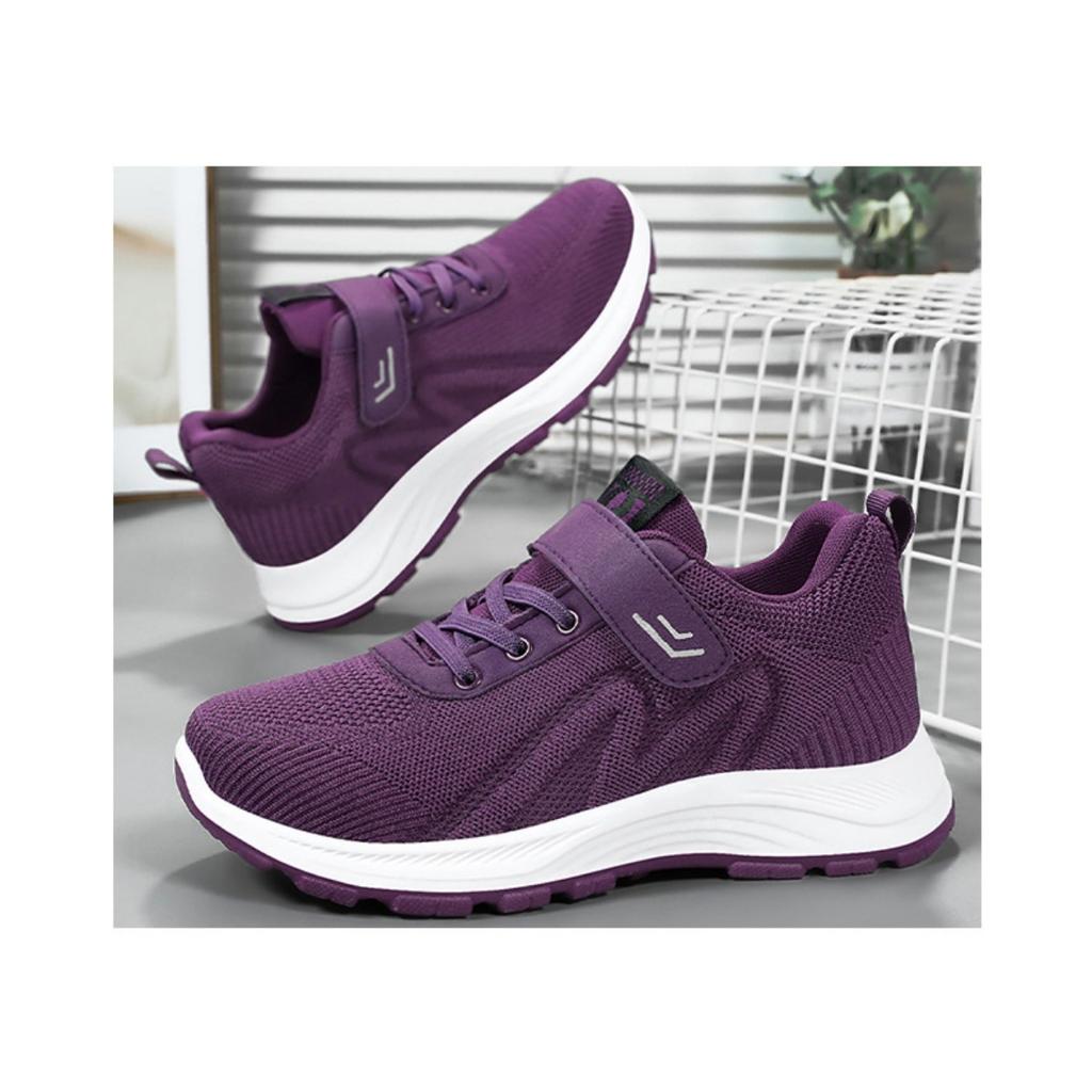 Nouvelles Chaussures de Marche pour Femmes, Chaussures de Sport et de Loisirs à Semelle Souple d'Extérieur Flyknit, Chaussures de Voyage