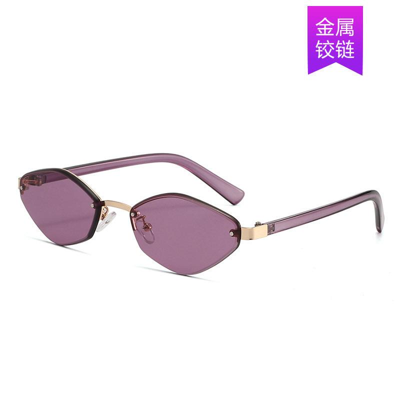 Personalized Trend Polygonal Sunglasses Men Women Fashion UV Protection UV400
