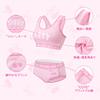 Unisex Bralette Set To Sissy Cotton Camisole and Size L [LittleForBig] 2-Piece [Welcome World] Panties, Pink,