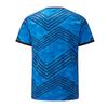 Under Armour Color Block Striped Casual Running Short Sleeve Jersey Loose Mid Waist Drawstring Shorts Sports Set 23500503-400+24500204-001