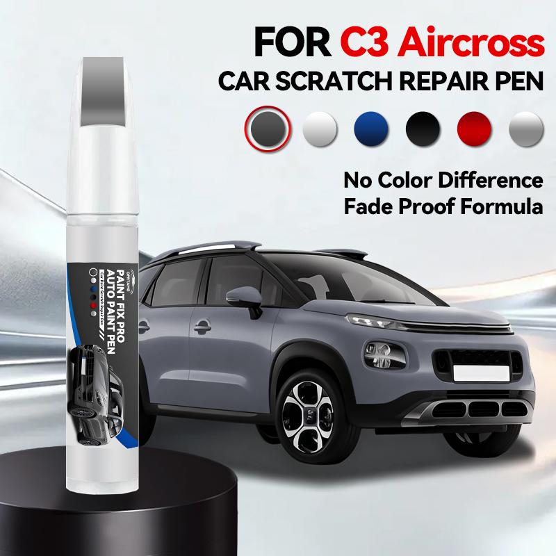For Citroen C3 Aircross 2017-2025 PF1 Paint Repair Pen Touch Up Scratch Remover DIY Auto Accessories Black White Blue Grey Green
