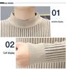 Men's Wool Knit Round Neck Sweater - Thick, Versatile, Autumn/Winter Fashion