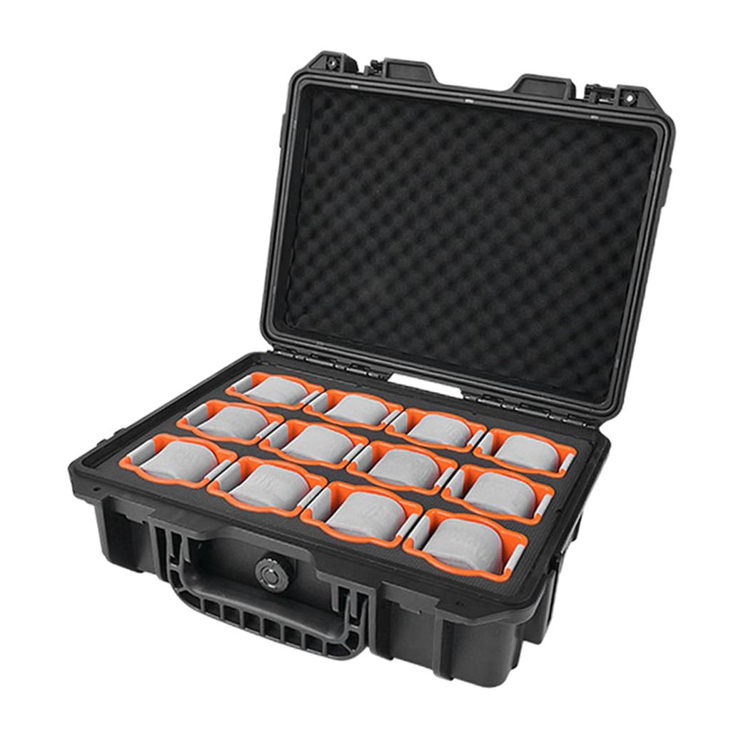 *Watch Collection Box Display Watch Suitcase Foam Interior Lockable Valentines Gift Anti shock Stand
