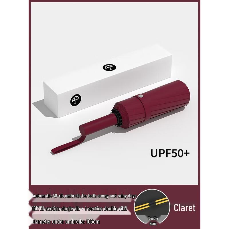 

Little Cloth Forest Fully Automatic Windproof Umbrella