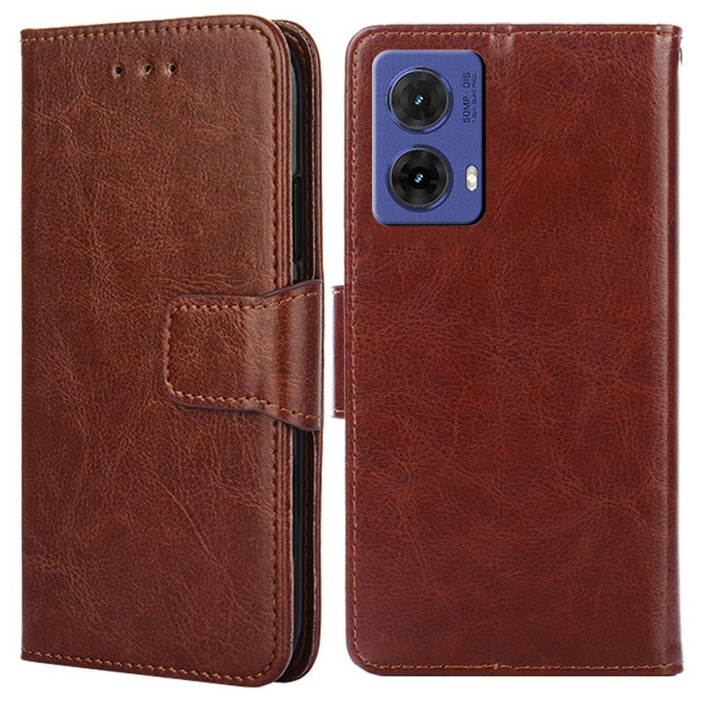 For Motorola Moto G85 5G/S50 Neo 5G Case Wallet PU Leather+TPU Folding Stand Phone Cover