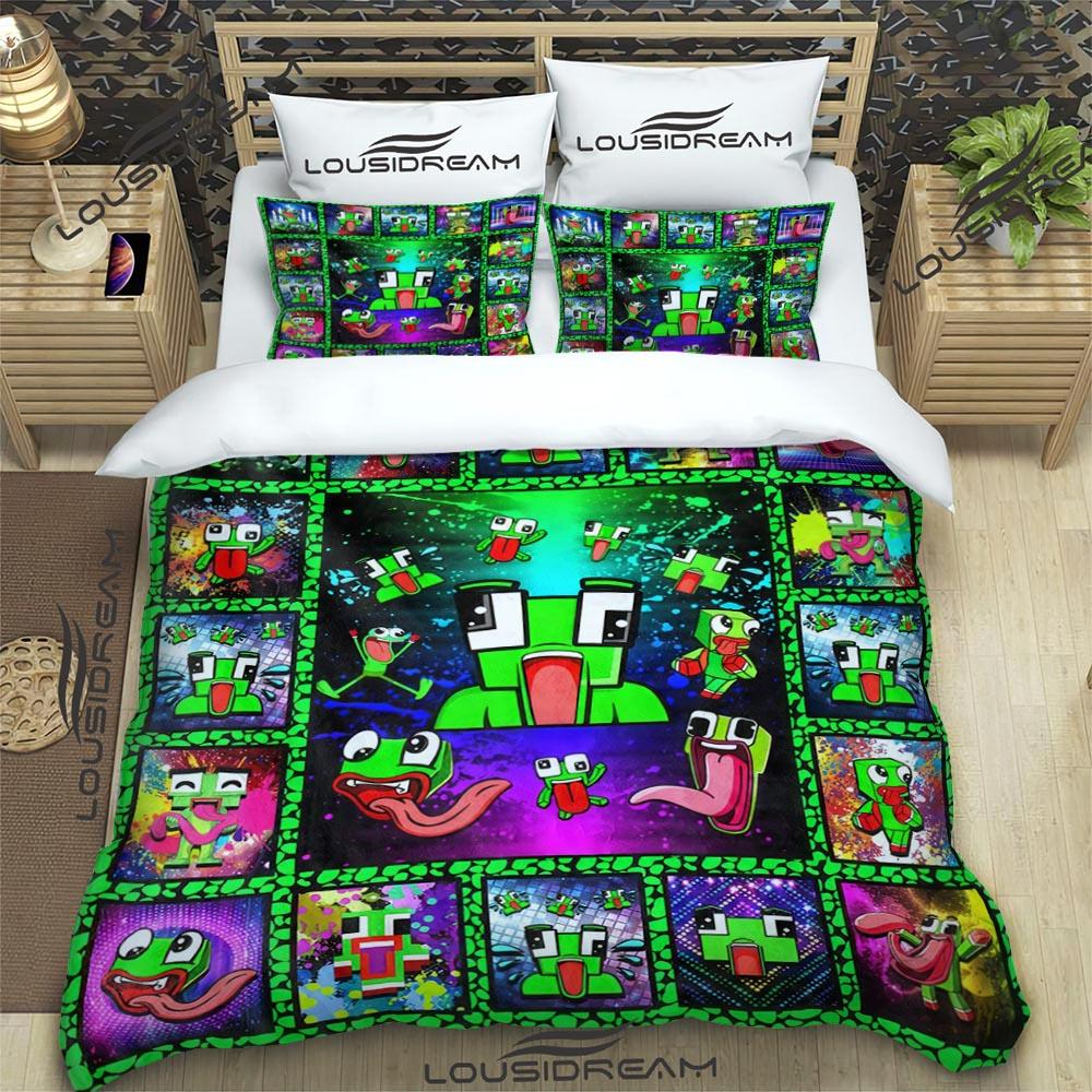 Cartoon Funny Play Unspeak.able Bedding Set Bedroom Soft Bedspreads for Bed Comefortable Duvet Cover Quilt and Pillowcase