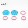 Polymer Clay Craft Supplies 12Pcs Mini Plate Molds, Earring Molds with Positioning Base, Multi?Shape for Earrings Cutters DIY Earring, Pendant