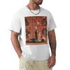 Medieval Unicorn Floral Tapestry TShirt Breathable Travel TShirt