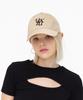 ULUK Lucida Embroidered Cotton Ball Cap_Beige