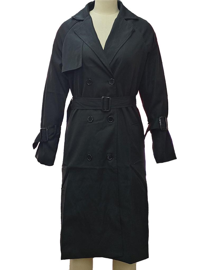 In Stock! European & American Women's Autumn Winter Trench Coat 2023