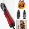LY Hot Air Brush Brush 2 In 1 Hot Air Spin Brush Curling Straightening Styling Auto-Rotating Ionic Round Blow Dryer Volumizer