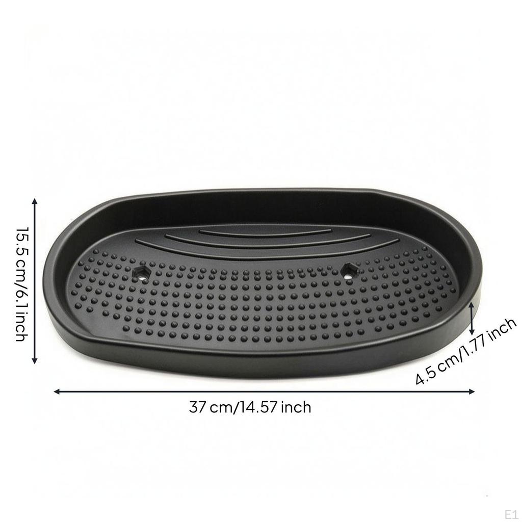Fitness Machine Pedal Replacement Exercise Footplate AntiSlip Board with Mounting