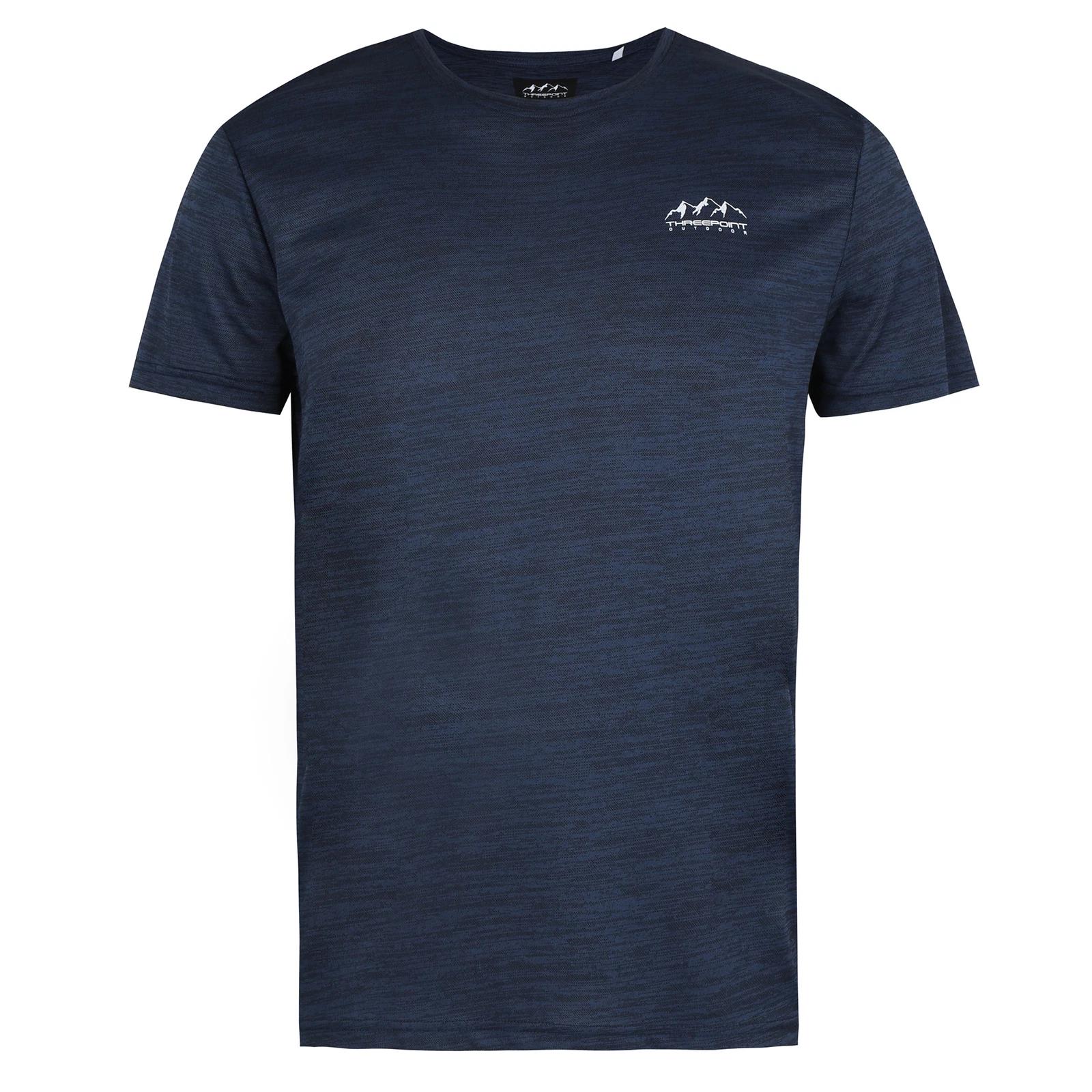Threepoint Outdoors Crestone Navy Active T-Shirt 3XL