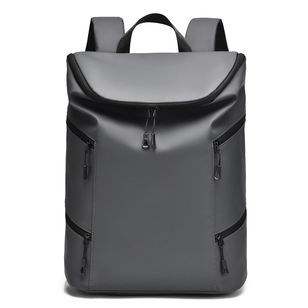 

Backpack for Men s Large Capacity Casual Travel Bag Lightweight Student Schoolbag Large Capacity Computer Backpack single package серый