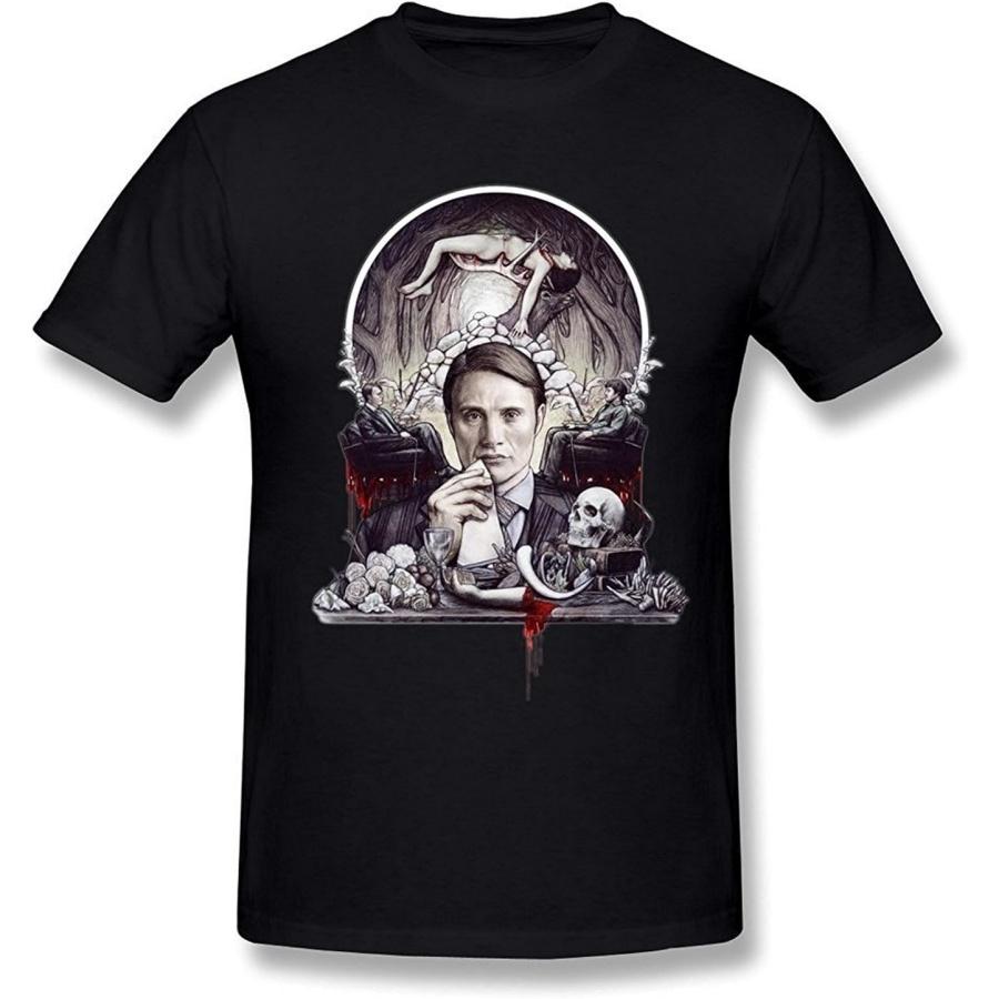 Мужская смешная футболка WunoD с Ганнибалом из фильма XXXXXL чёрный