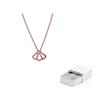 Pandora Synthetic Cubic Zirconia Necklaces Women's 388146C01