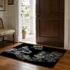 DDisco EElysium Video Game Floor Mat Soft Flannel Absorbent Mat Non-Slip Rug Home Bedroom Bathroom