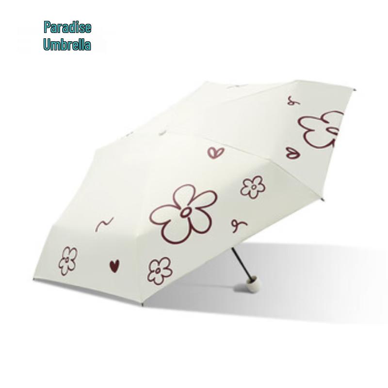 Heaven Compact UV Protection Sun & Rain Umbrella