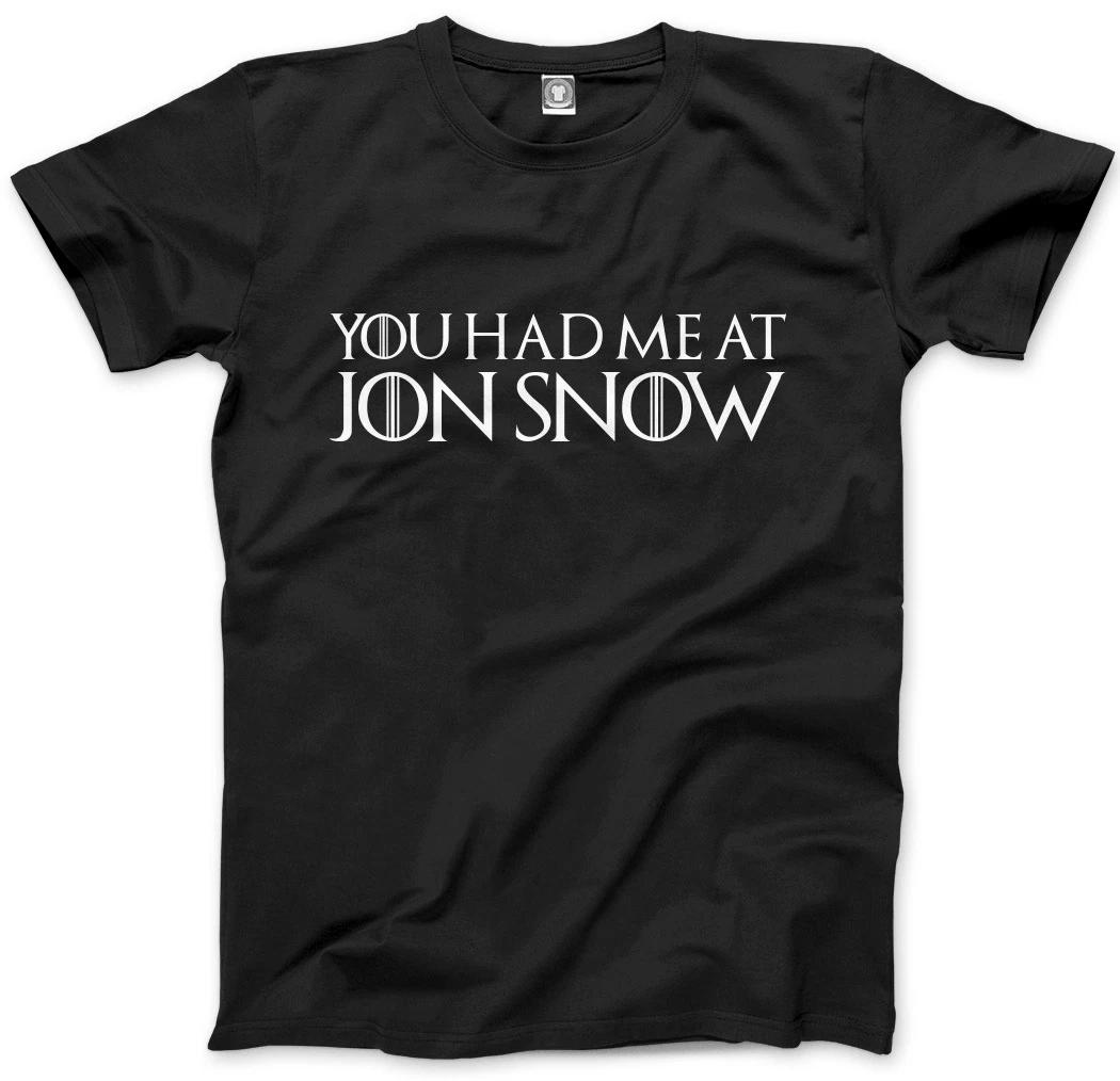 You Had Me At Jon Snow Mens Unisex T-Shirt M