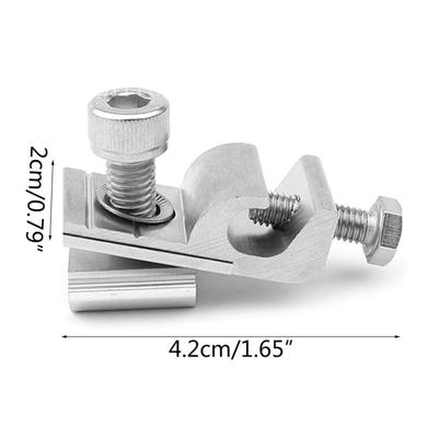 Grounding Lugs Solar Mounted Bracket Corrosion Resistant Solar Ground Grounding Clip For Solar Mounting System