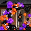 20.24 Million Halloween Balloon Chain Arch Set Halloween Blood Handprint Balloon Decoration Ghost Party Balloon Supplies