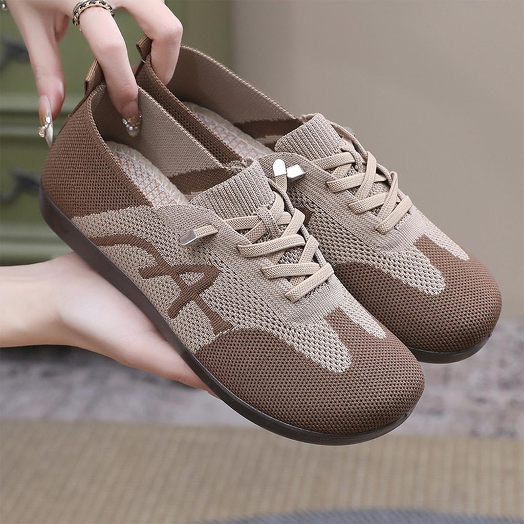 Women Lightweight Breathable Athletic Shoes Soft Sole Slip Resistant Casual Walking Sneakers for Everyday Use