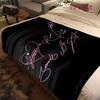 Blackpink Heartbeat Glow Decke Heimdeko Decke Maschinenwaschbar Digitaldruck Klimadecke