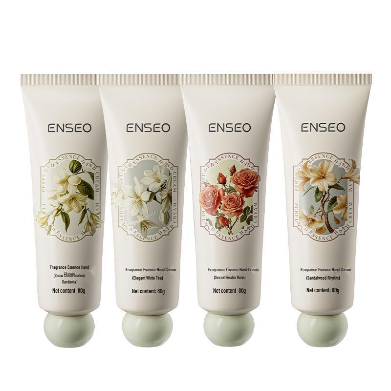 ENSEO Fragrance Essence Hand Cream 80g: Moisturizing & Hydrating Anti-Cracking for Autumn/Winter