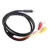 HD To Audio Video Cable 1.5m Length Signal Transmitter Audio Connector HD Multimedia Interface Male To Audio Video Cable