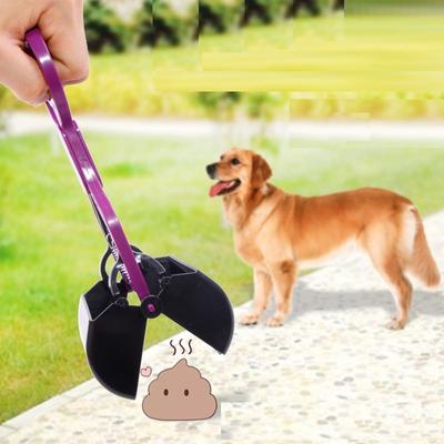 Evcil Hayvan Kedi Köpek Dışkı Temizleyici Pooper Kepçesi Uzun Saplı Çeneli Poop Kepçesi Açık Hava Atık Toplama Köpek Temizlik Ürünleri Ücretsiz Kargo