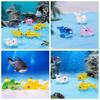 DIY Cartoon Fish Statue Resin Mini Sealife Models Gift Miniature Marine Animal Figurines