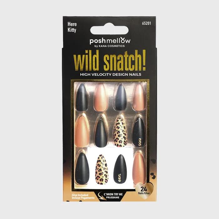 

[Winter Season] Wild Snatch Nail Tips 3 Types (Choose 1) / Undressde Nail Tips 3 Types (Choose 1) Undressde - 65105 Demure Vixn