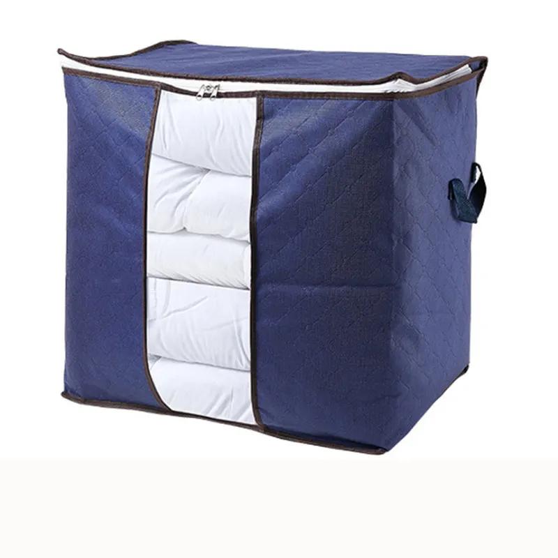 New Quilt Storage Bag Home Moistureproof Clothes Storage Bag Thickened Non-woven Luggage Moving Packing Bag Ya734