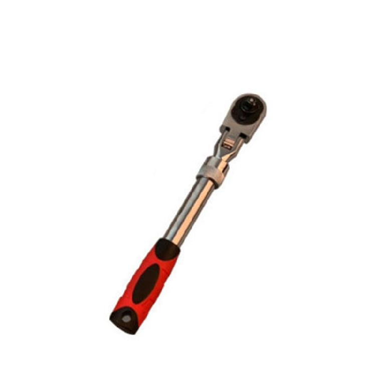 72-Tooth Extendable Flex-Head Ratchet Tool 1/4 3/8 &1/2-Inch Drives Wrench