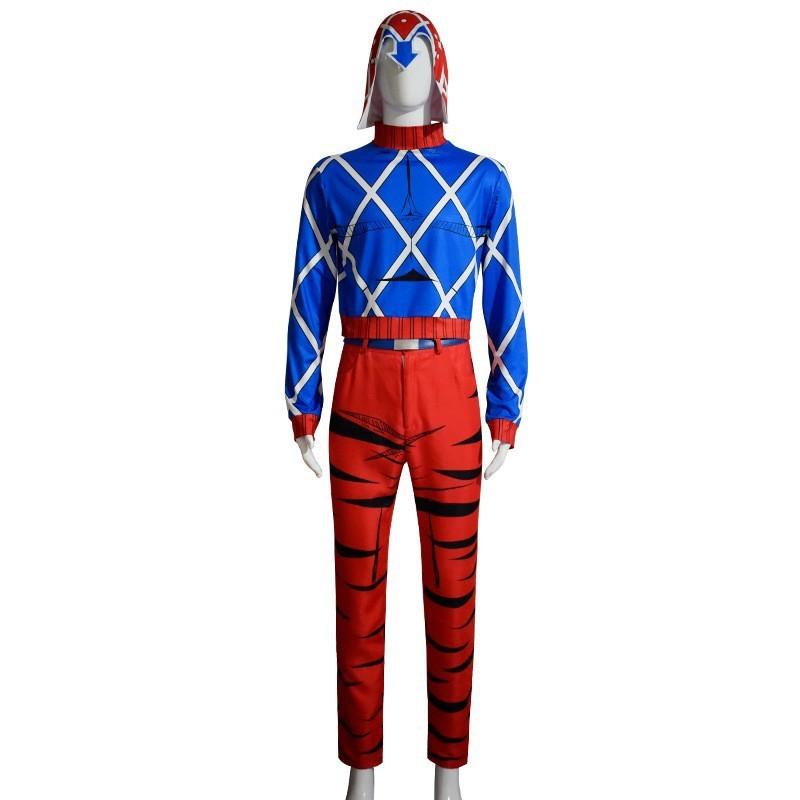 Adventure Bizarre Jojos Cosplay Costume Durable Polyester Anime Enthusiasts